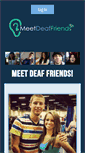 Mobile Screenshot of meetdeaffriends.com